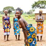 Femmes des villages africains de l'IA