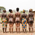 Femmes des villages africains de l'IA