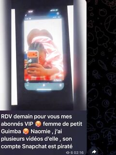 Naomi la femme de petit guimba