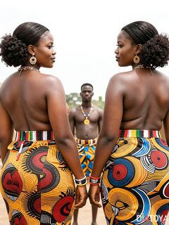 Femmes des villages africains de l'IA